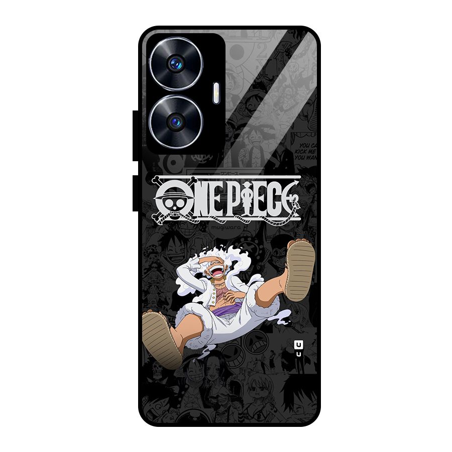 One Piece Manga Laughing Glass Back Case for Realme Narzo N55