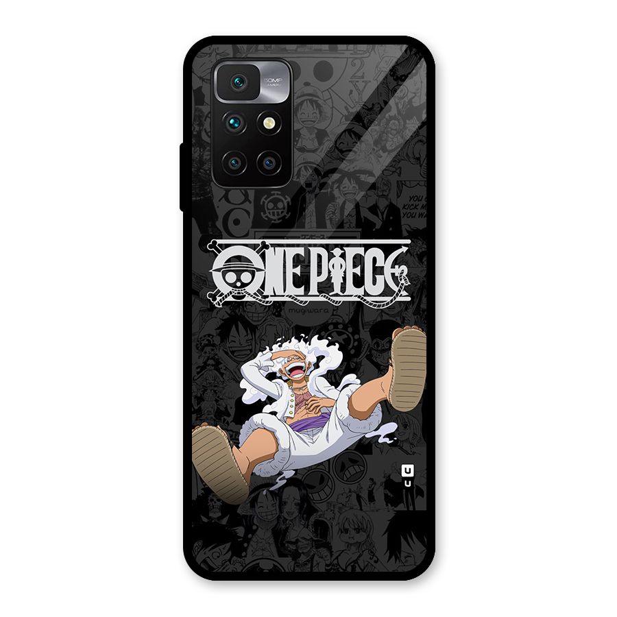 One Piece Manga Laughing Glass Back Case for Redmi 10 Prime