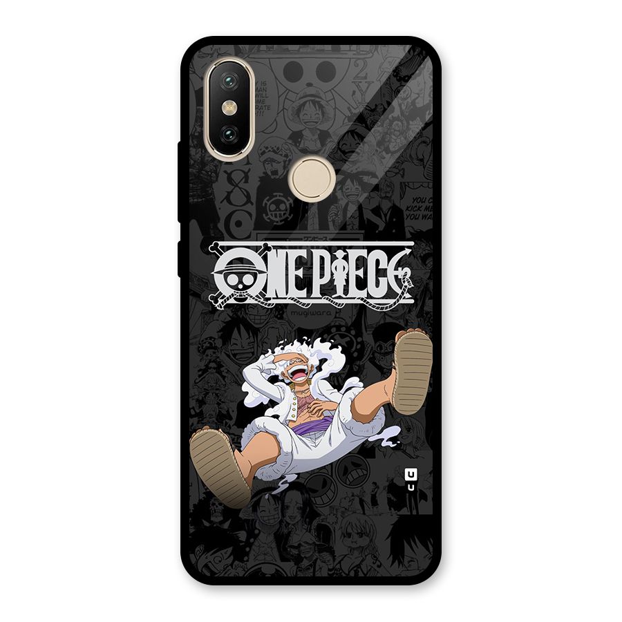 One Piece Manga Laughing Glass Back Case for Redmi A1