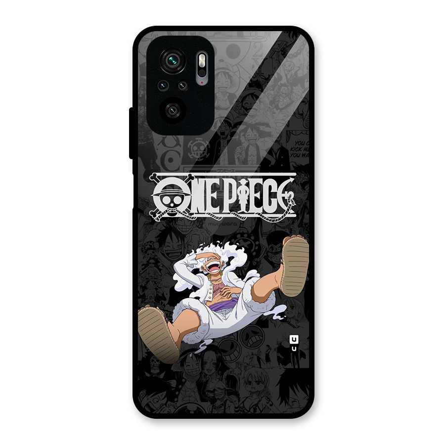 One Piece Manga Laughing Glass Back Case for Redmi Note 10S