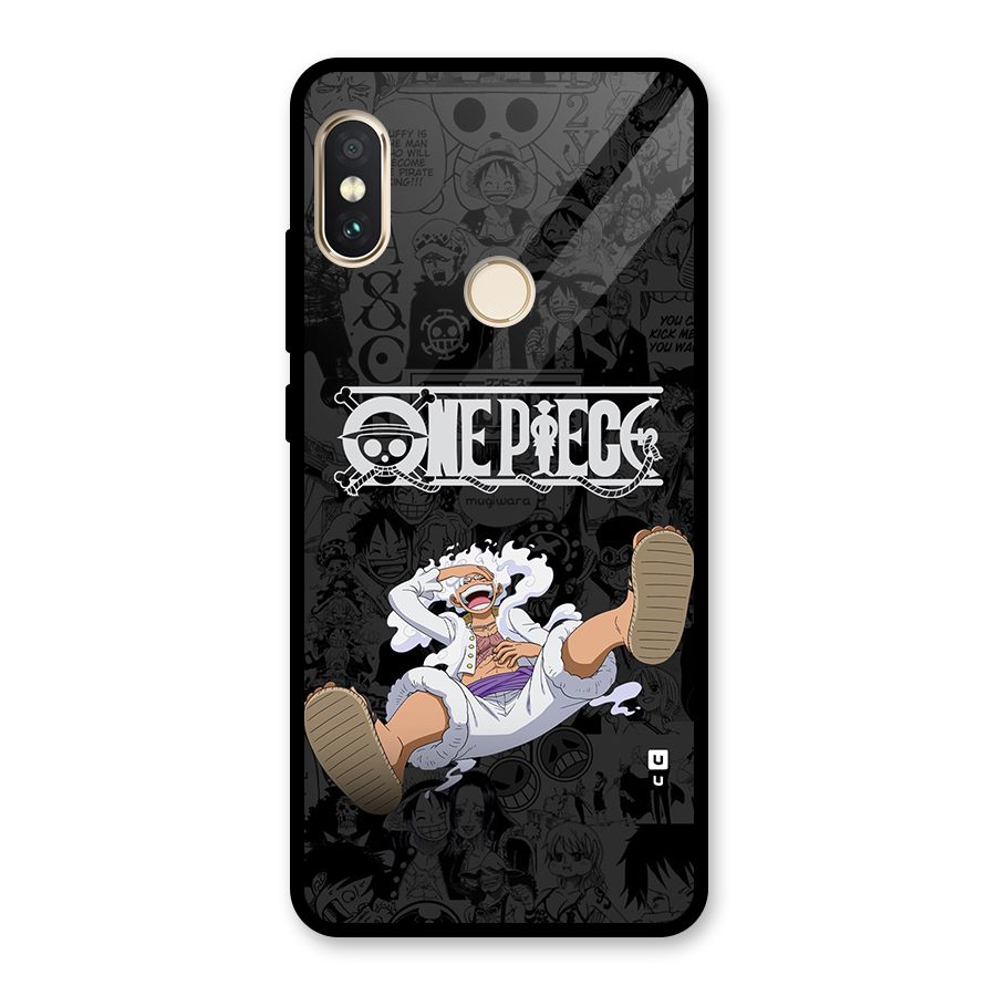 One Piece Manga Laughing Glass Back Case for Redmi Note 5 Pro