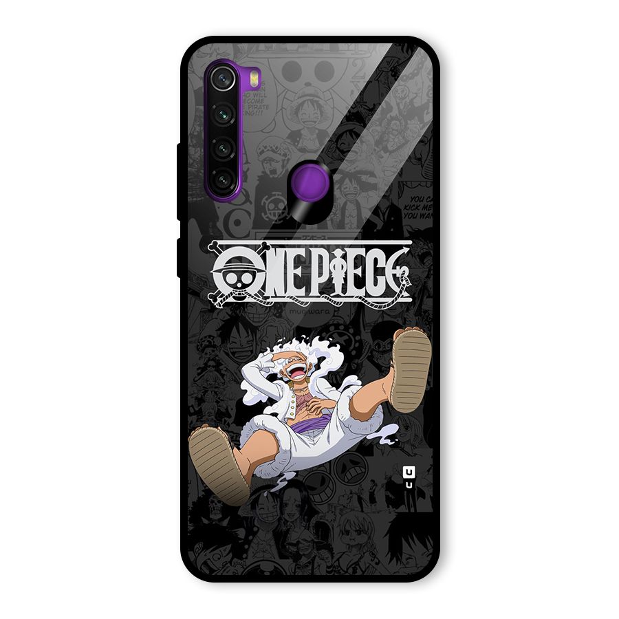 One Piece Manga Laughing Glass Back Case for Redmi Note 8