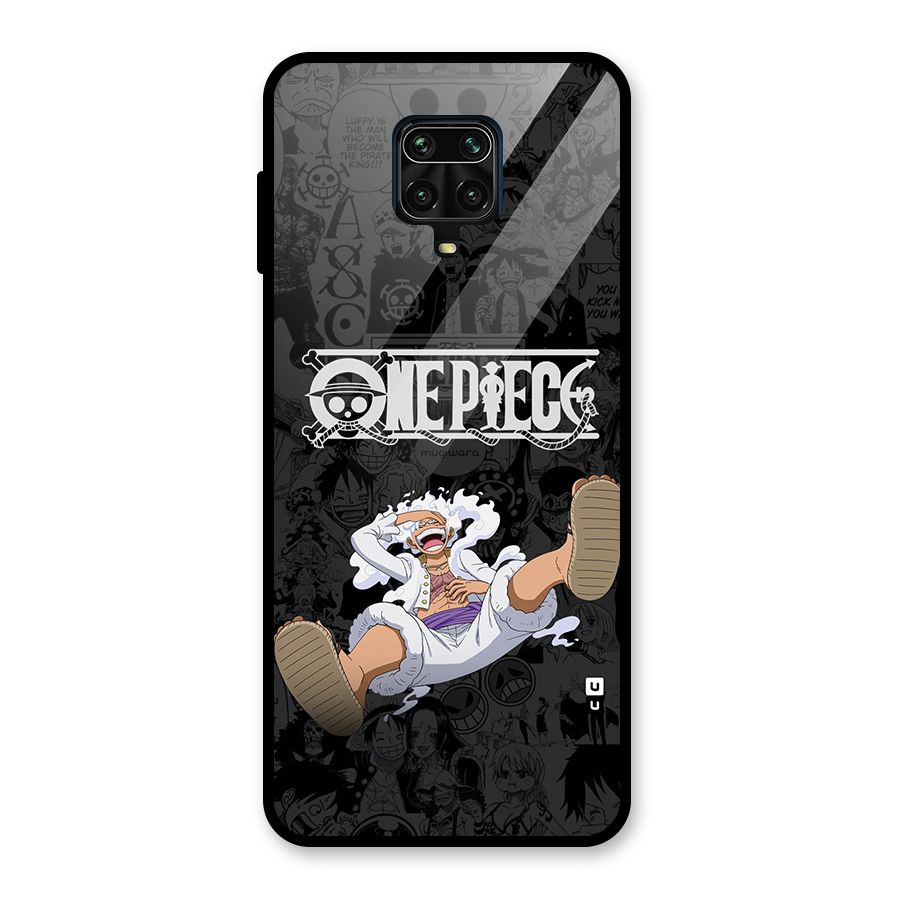 One Piece Manga Laughing Glass Back Case for Redmi Note 9 Pro