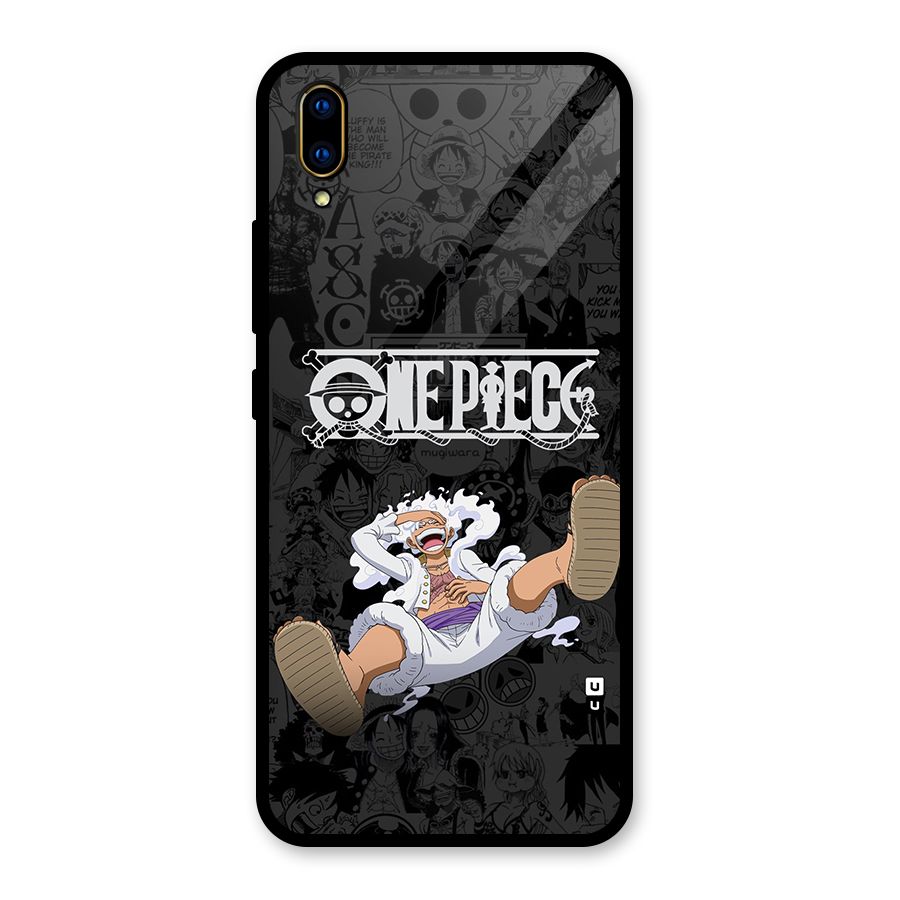One Piece Manga Laughing Glass Back Case for Vivo V11 Pro