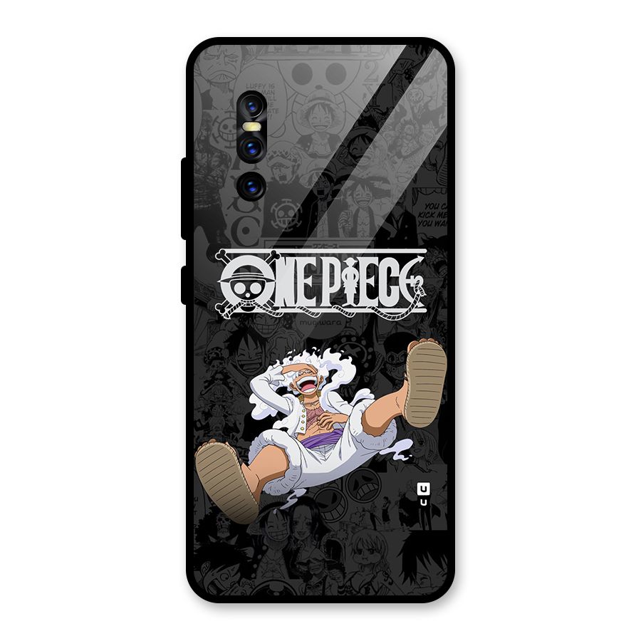 One Piece Manga Laughing Glass Back Case for Vivo V15 Pro