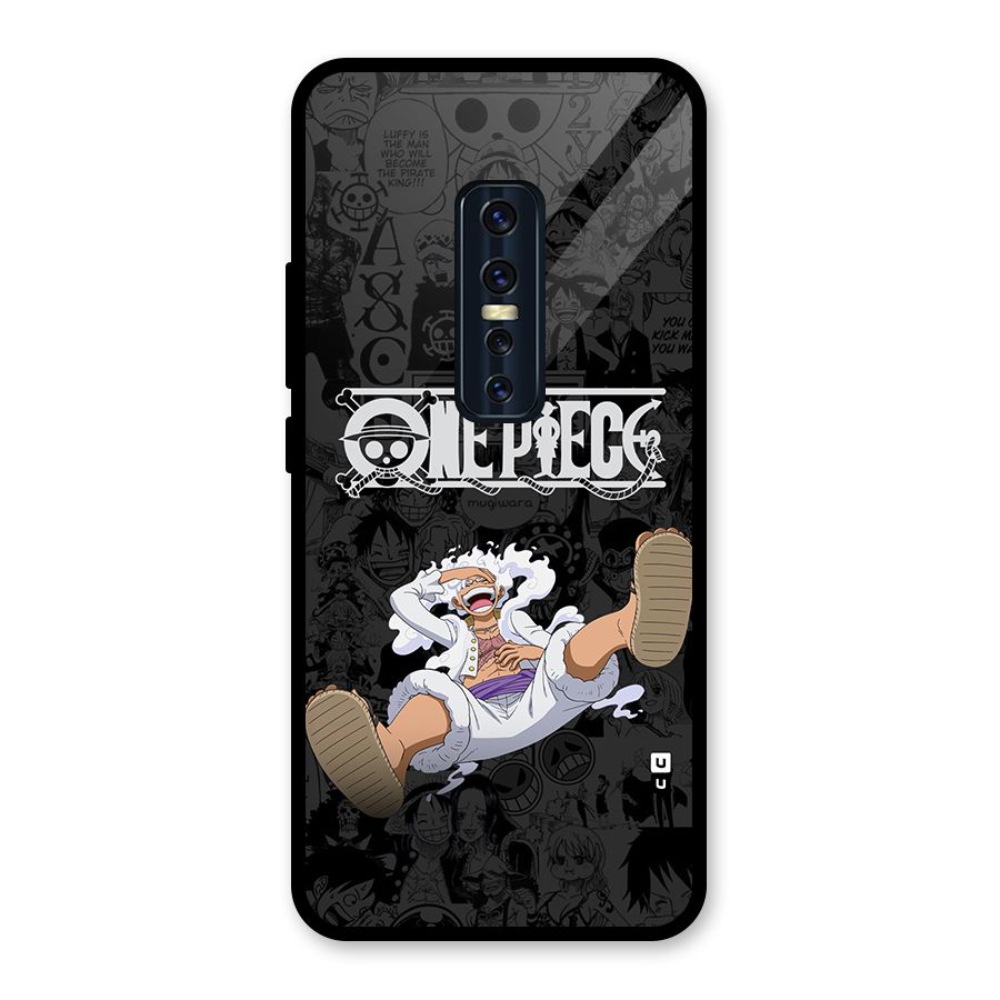 One Piece Manga Laughing Glass Back Case for Vivo V17 Pro