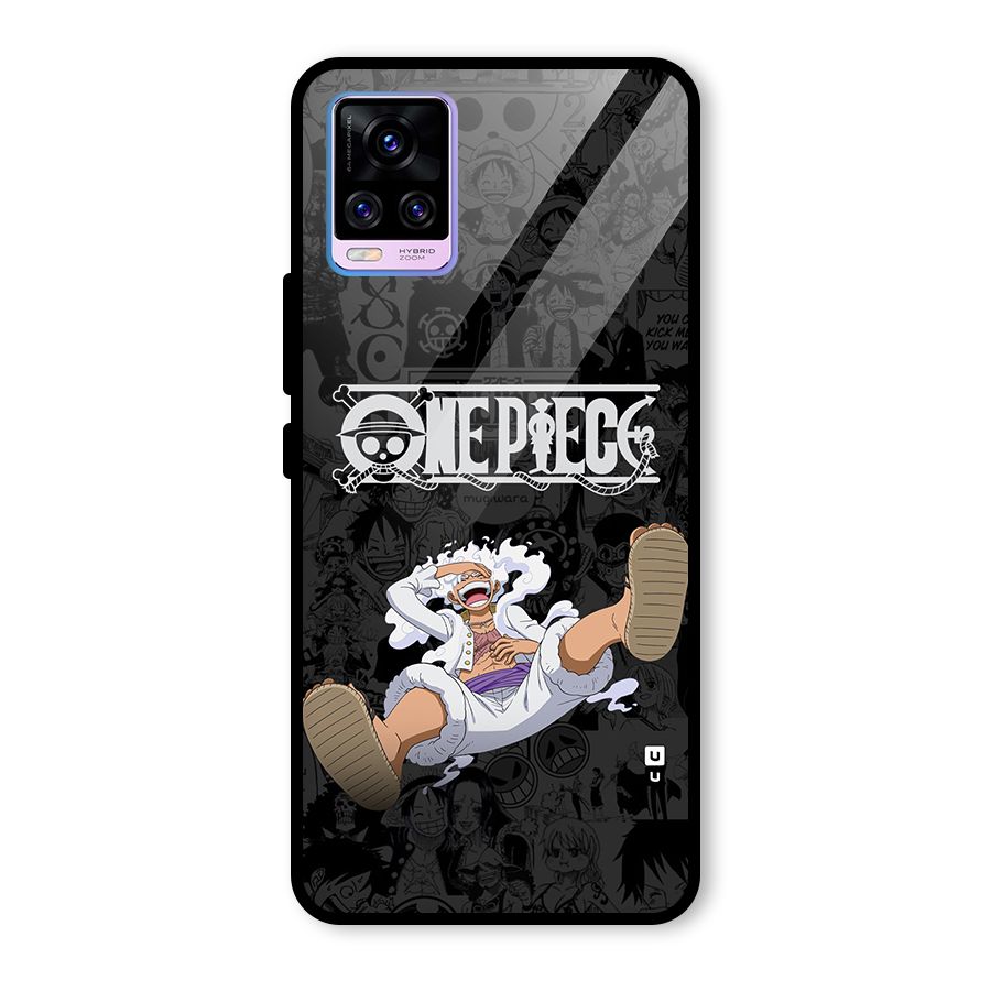 One Piece Manga Laughing Glass Back Case for Vivo V20 Pro
