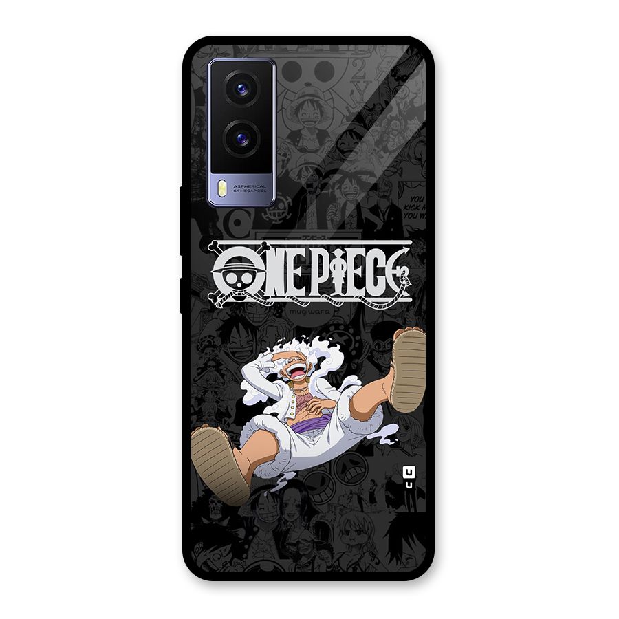 One Piece Manga Laughing Glass Back Case for Vivo V21e 5G