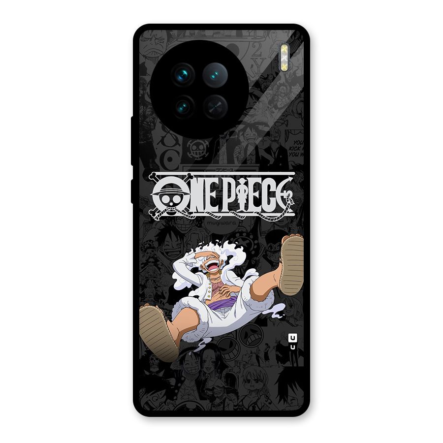 One Piece Manga Laughing Glass Back Case for Vivo X90