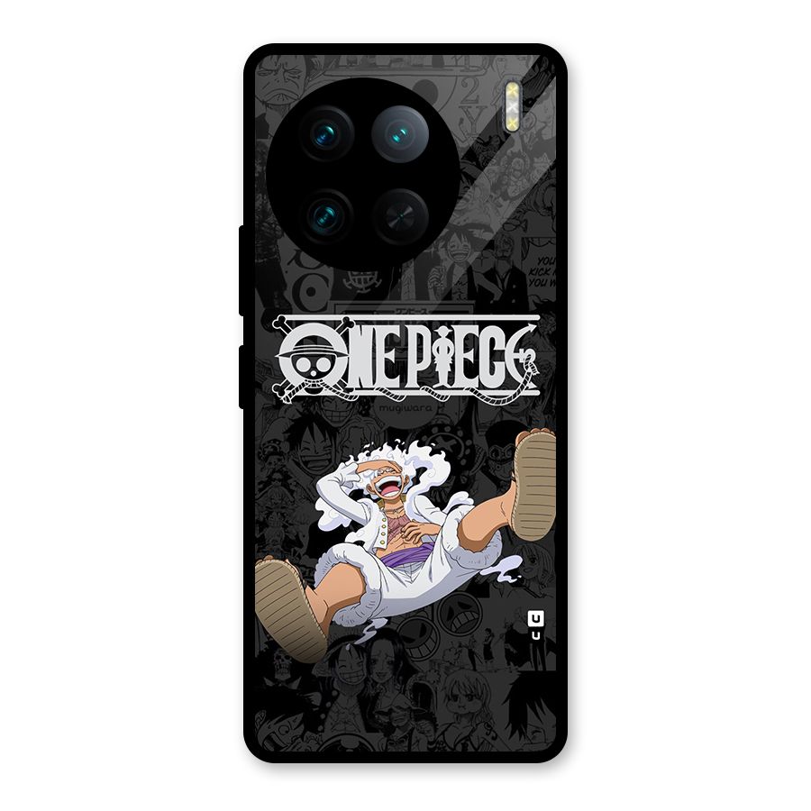 One Piece Manga Laughing Glass Back Case for Vivo X90 Pro