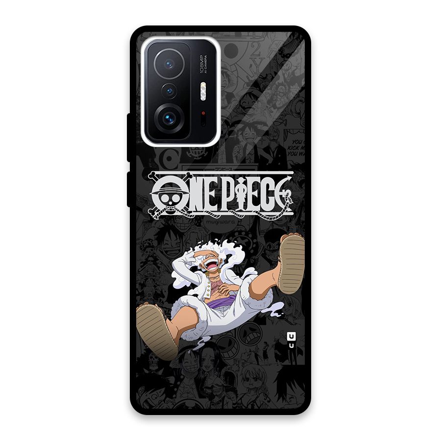 One Piece Manga Laughing Glass Back Case for Xiaomi 11T Pro