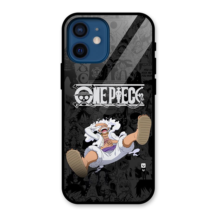 One Piece Manga Laughing Glass Back Case for iPhone 12 Mini