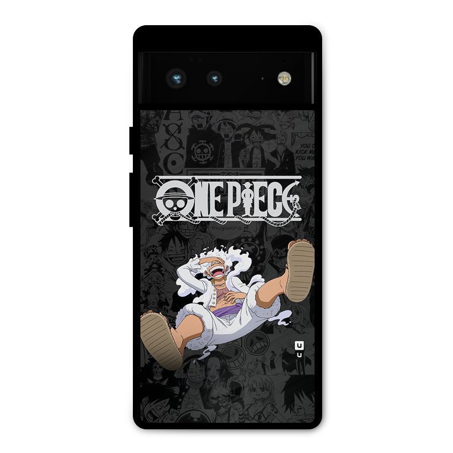 One Piece Manga Laughing Metal Back Case for Google Pixel 6