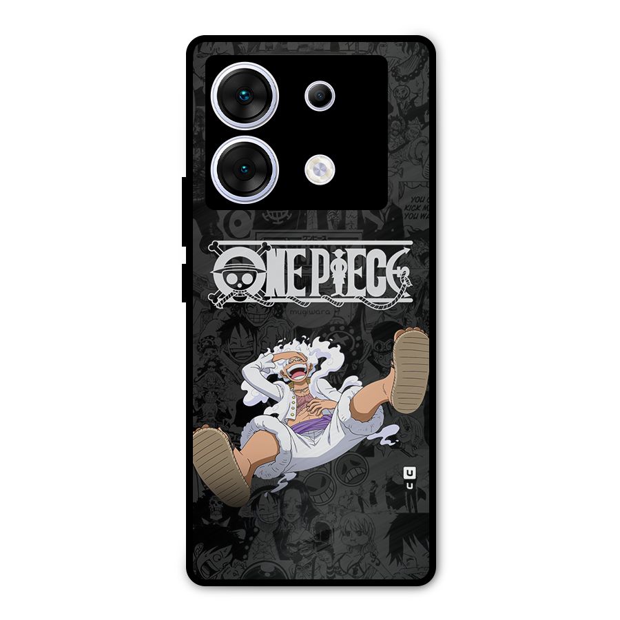One Piece Manga Laughing Metal Back Case for Infinix Zero 30 5G