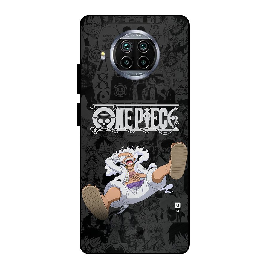 One Piece Manga Laughing Metal Back Case for Mi 10i
