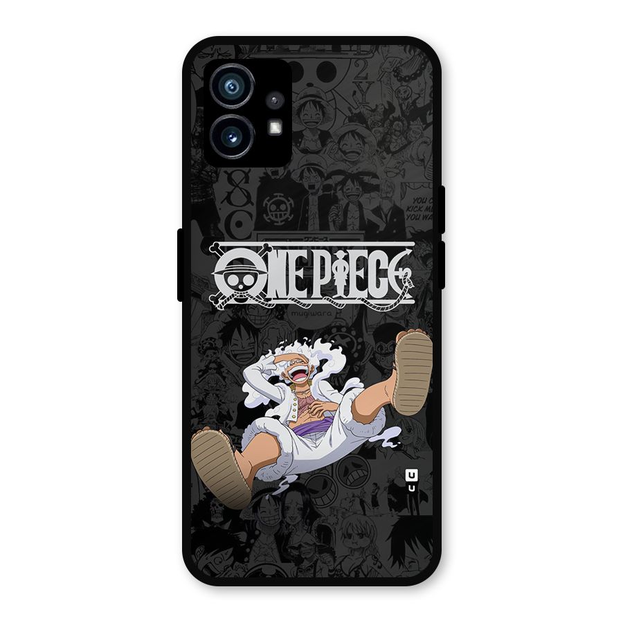 One Piece Manga Laughing Metal Back Case for Nothing Phone 1