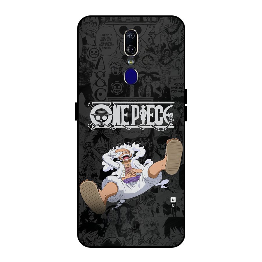 One Piece Manga Laughing Metal Back Case for Oppo F11