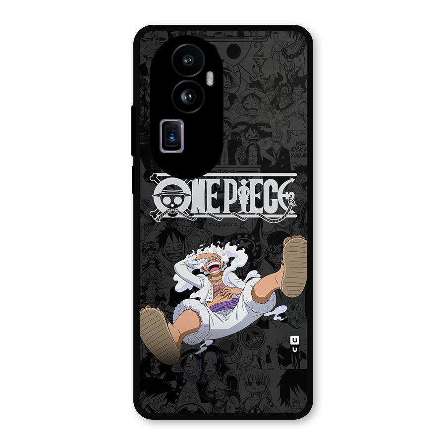 One Piece Manga Laughing Metal Back Case for Oppo Reno10 Pro Plus