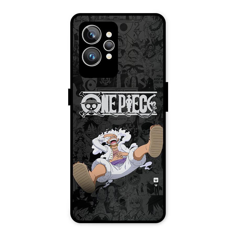 One Piece Manga Laughing Metal Back Case for Realme GT2 Pro