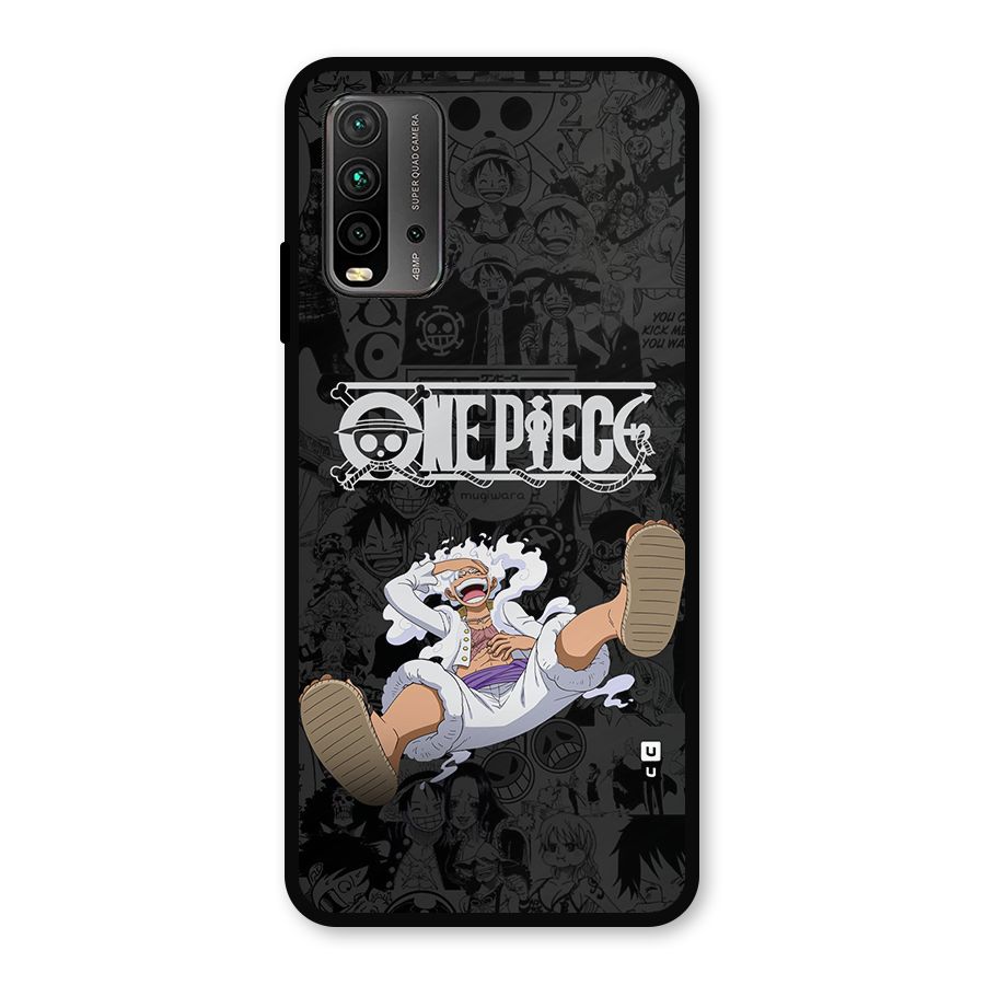 One Piece Manga Laughing Metal Back Case for Redmi 9 Power
