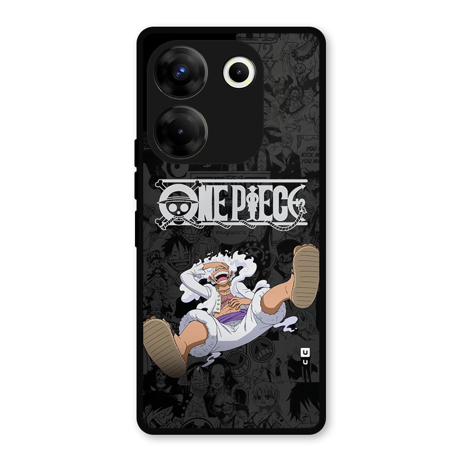 One Piece Manga Laughing Metal Back Case for Tecno Camon 20