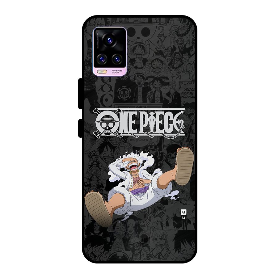 One Piece Manga Laughing Metal Back Case for Vivo V20 Pro