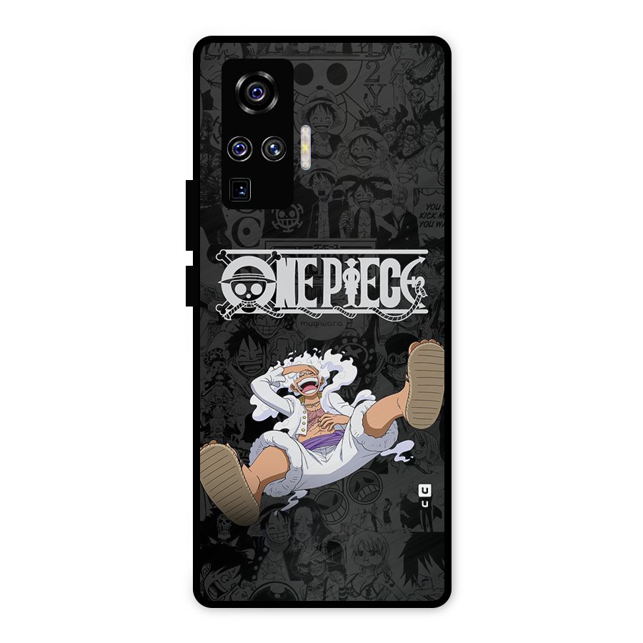 One Piece Manga Laughing Metal Back Case for Vivo X50 Pro