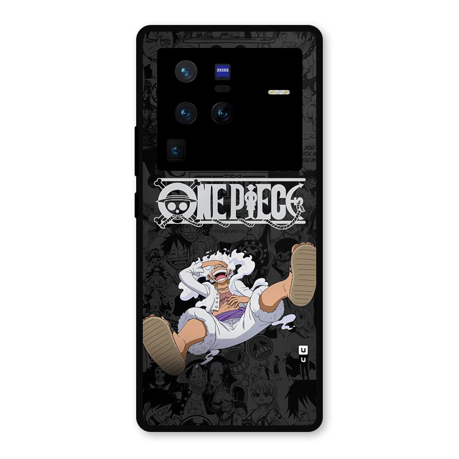 One Piece Manga Laughing Metal Back Case for Vivo X80 Pro