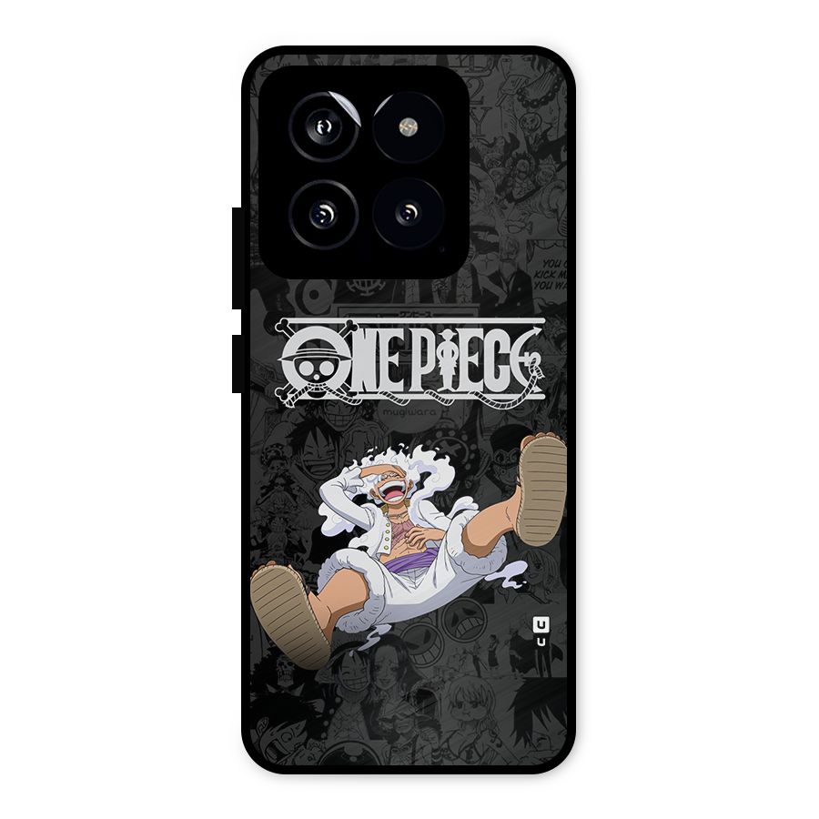 One Piece Manga Laughing Metal Back Case for Xiaomi 14