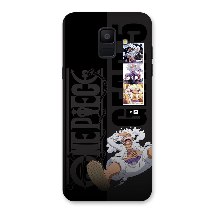 One Piece Monkey D LUffy Gear 5 Back Case for Galaxy A6 (2018)