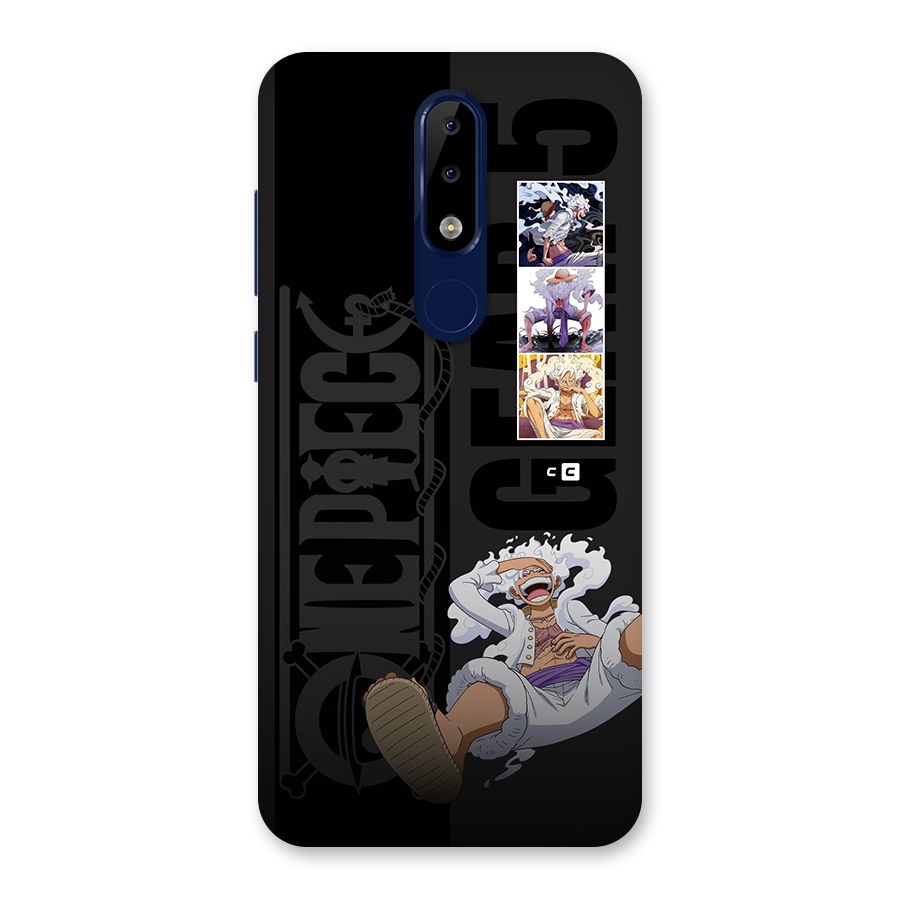 One Piece Monkey D LUffy Gear 5 Back Case for Nokia 5.1 Plus