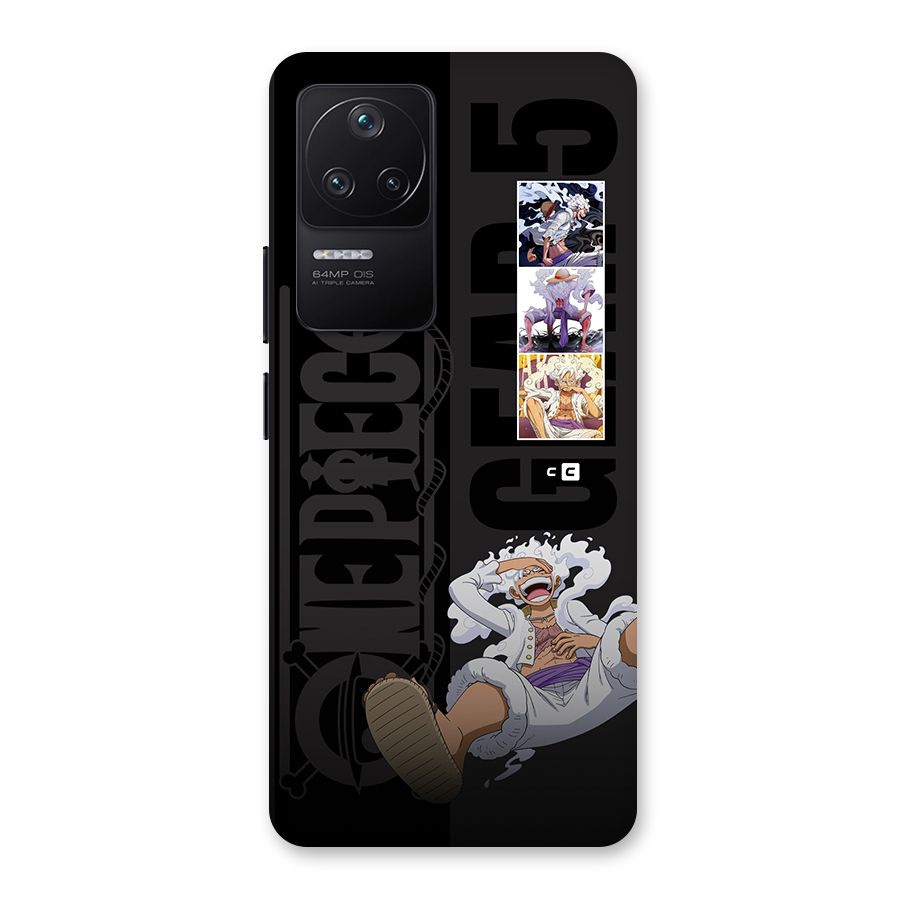 One Piece Monkey D LUffy Gear 5 Back Case for Poco F4 5G