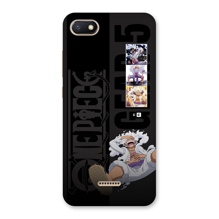 One Piece Monkey D LUffy Gear 5 Back Case for Redmi 6A
