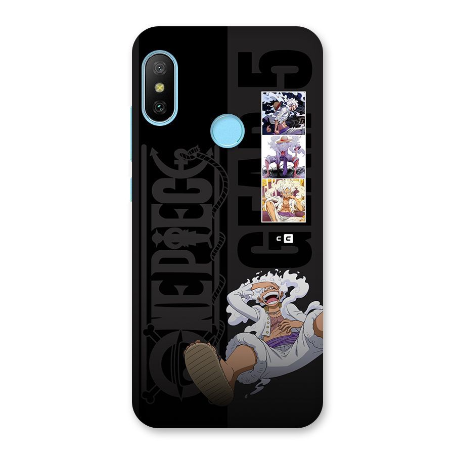 One Piece Monkey D LUffy Gear 5 Back Case for Redmi 6 Pro
