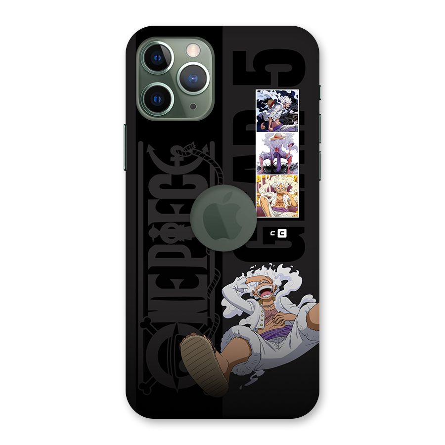 One Piece Monkey D LUffy Gear 5 Back Case for iPhone 11 Pro Logo Cut