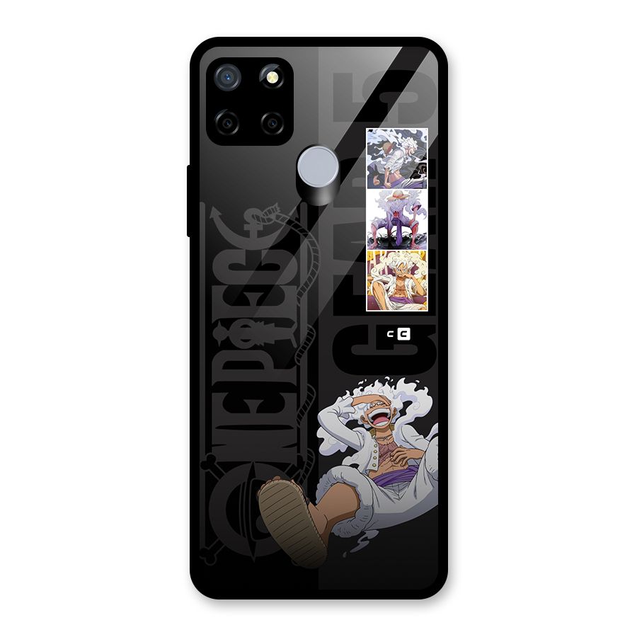One Piece Monkey D LUffy Gear 5 Glass Back Case for Realme C12