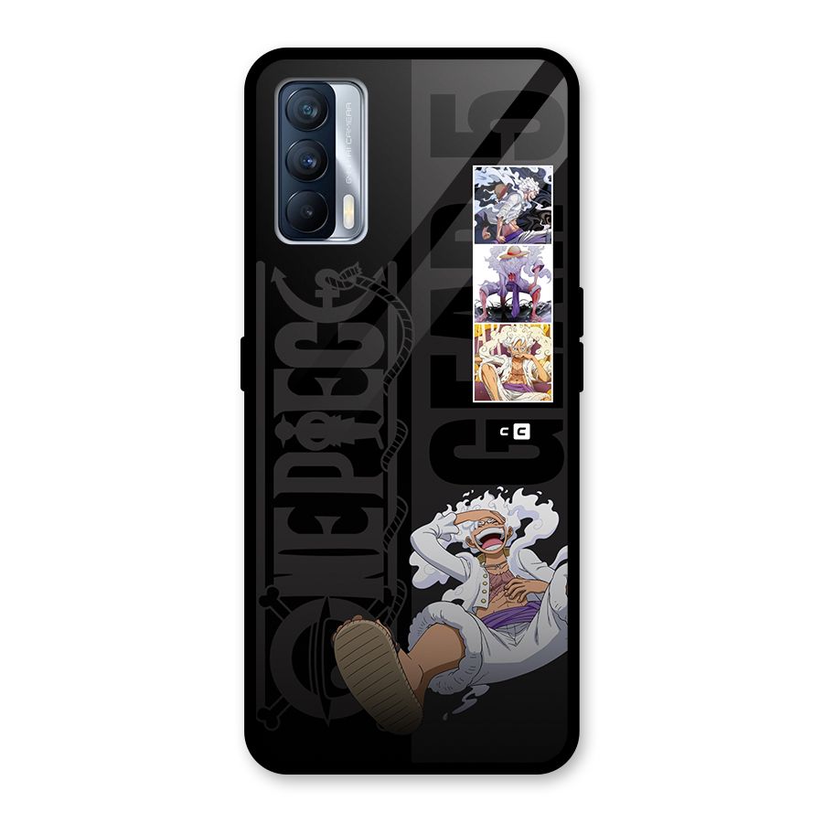 One Piece Monkey D LUffy Gear 5 Glass Back Case for Realme X7