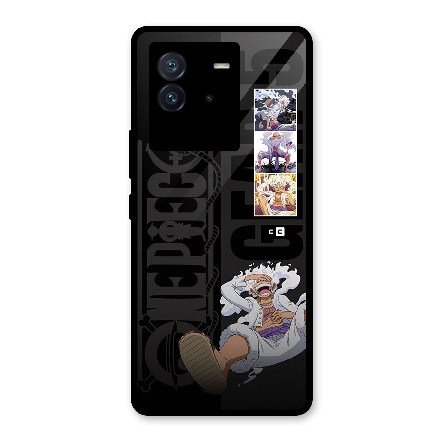 One Piece Monkey D LUffy Gear 5 Glass Back Case for Vivo iQOO Neo 6 5G