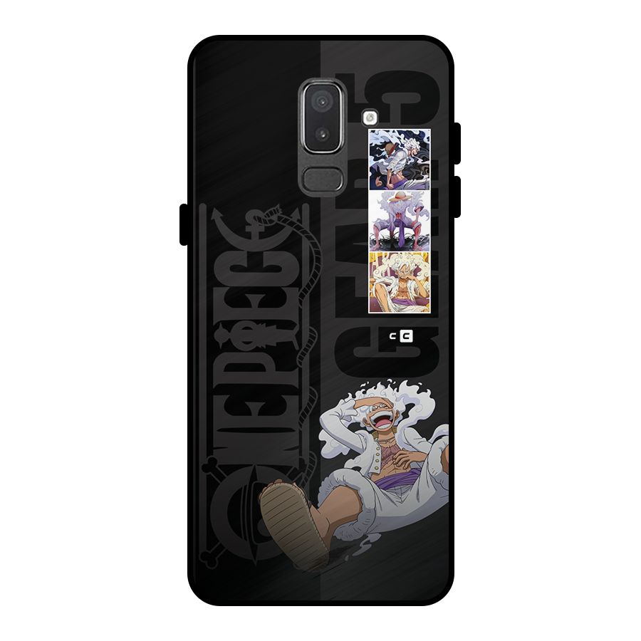 One Piece Monkey D LUffy Gear 5 Metal Back Case for Galaxy On8 (2018)