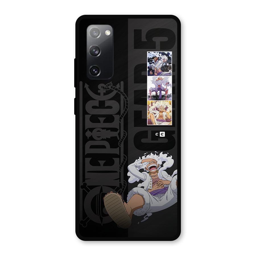 One Piece Monkey D LUffy Gear 5 Metal Back Case for Galaxy S20 FE 5G