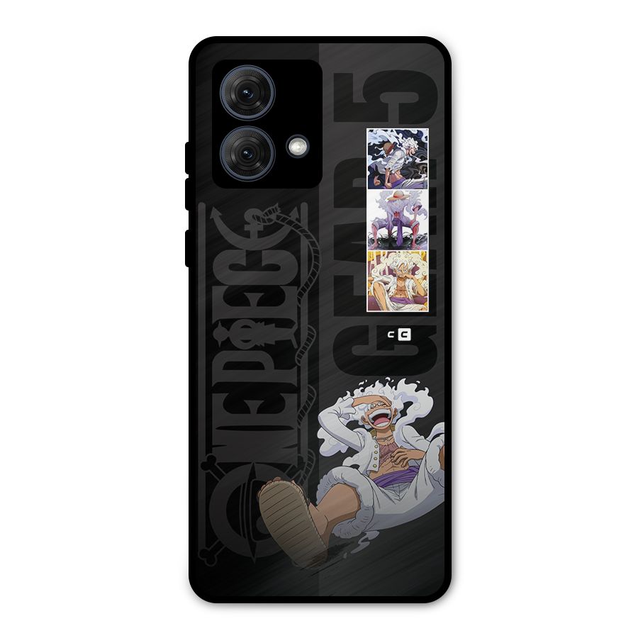 One Piece Monkey D LUffy Gear 5 Metal Back Case for Moto G84