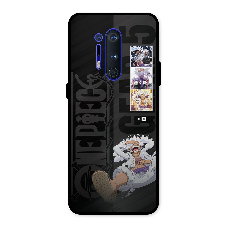 One Piece Monkey D LUffy Gear 5 Metal Back Case for OnePlus 8 Pro