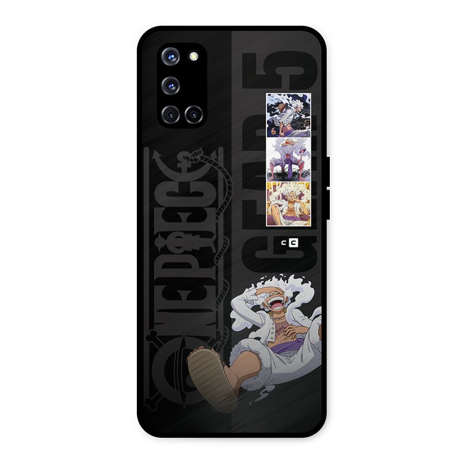 One Piece Monkey D LUffy Gear 5 Metal Back Case for Oppo A52