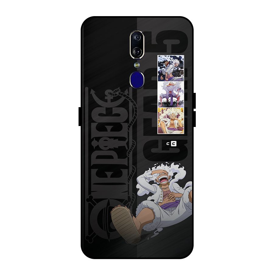 One Piece Monkey D LUffy Gear 5 Metal Back Case for Oppo F11