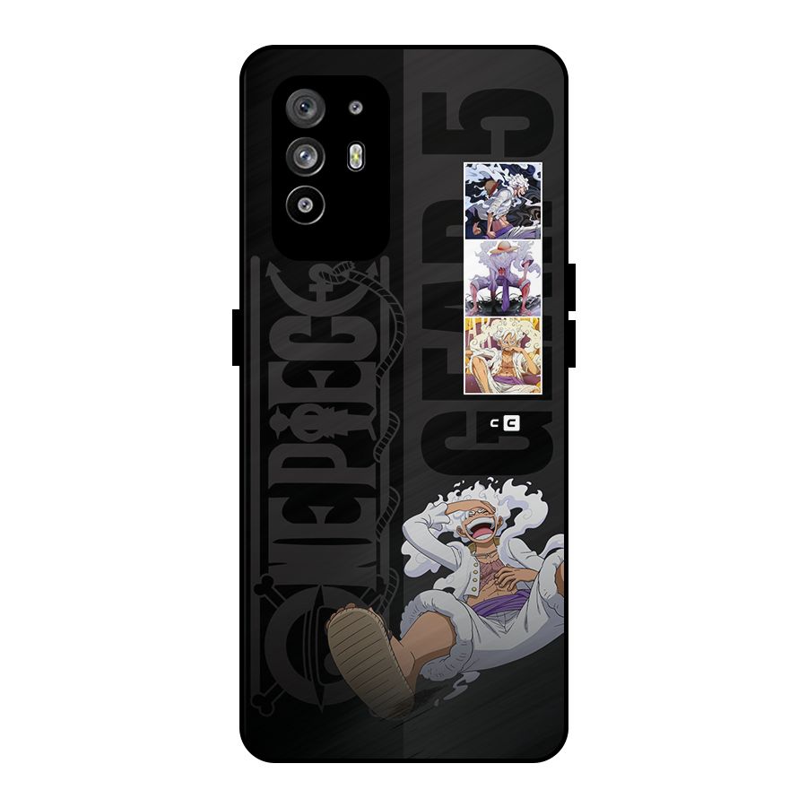 One Piece Monkey D LUffy Gear 5 Metal Back Case for Oppo F19 Pro Plus 5G