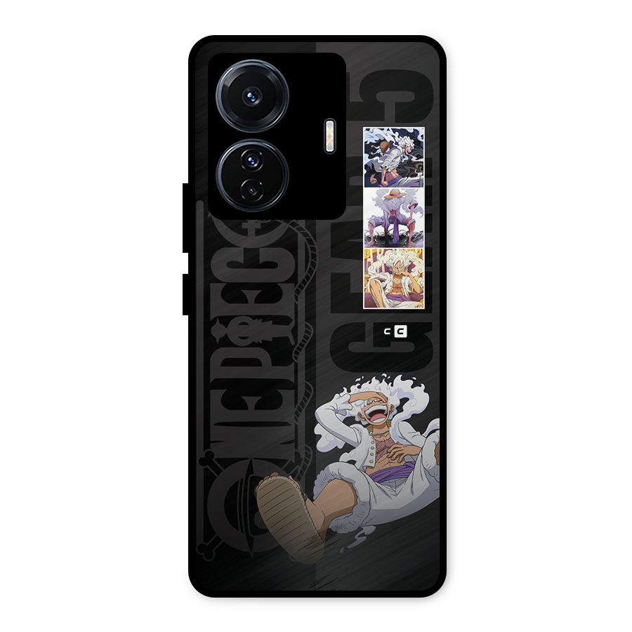 One Piece Monkey D LUffy Gear 5 Metal Back Case for Vivo T1 Pro