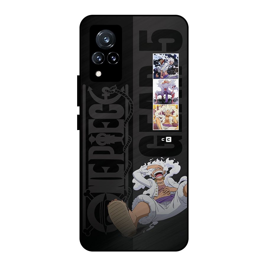 One Piece Monkey D LUffy Gear 5 Metal Back Case for Vivo V21 5G