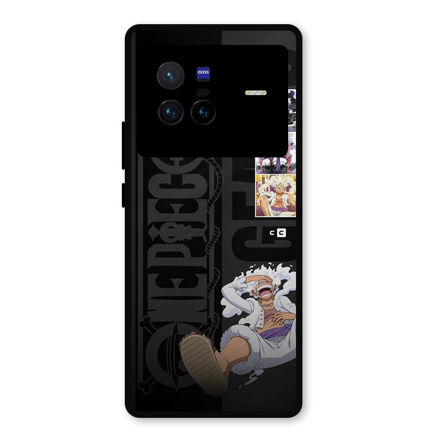 One Piece Monkey D LUffy Gear 5 Metal Back Case for Vivo X80