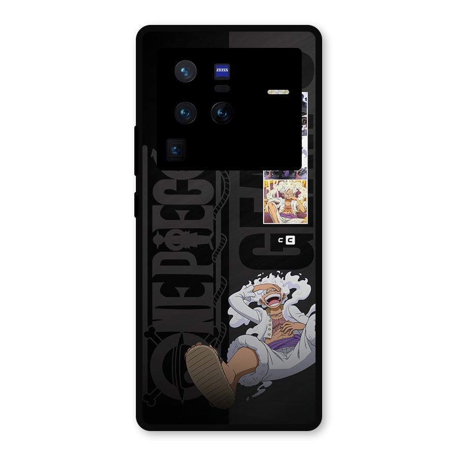 One Piece Monkey D LUffy Gear 5 Metal Back Case for Vivo X80 Pro