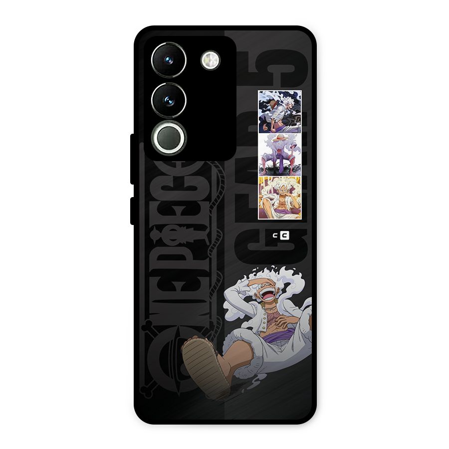One Piece Monkey D LUffy Gear 5 Metal Back Case for Vivo Y200